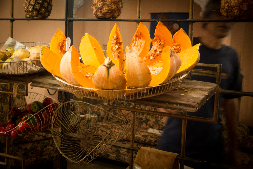 An Appetizing Pumpkin, photograph by Chris Hill