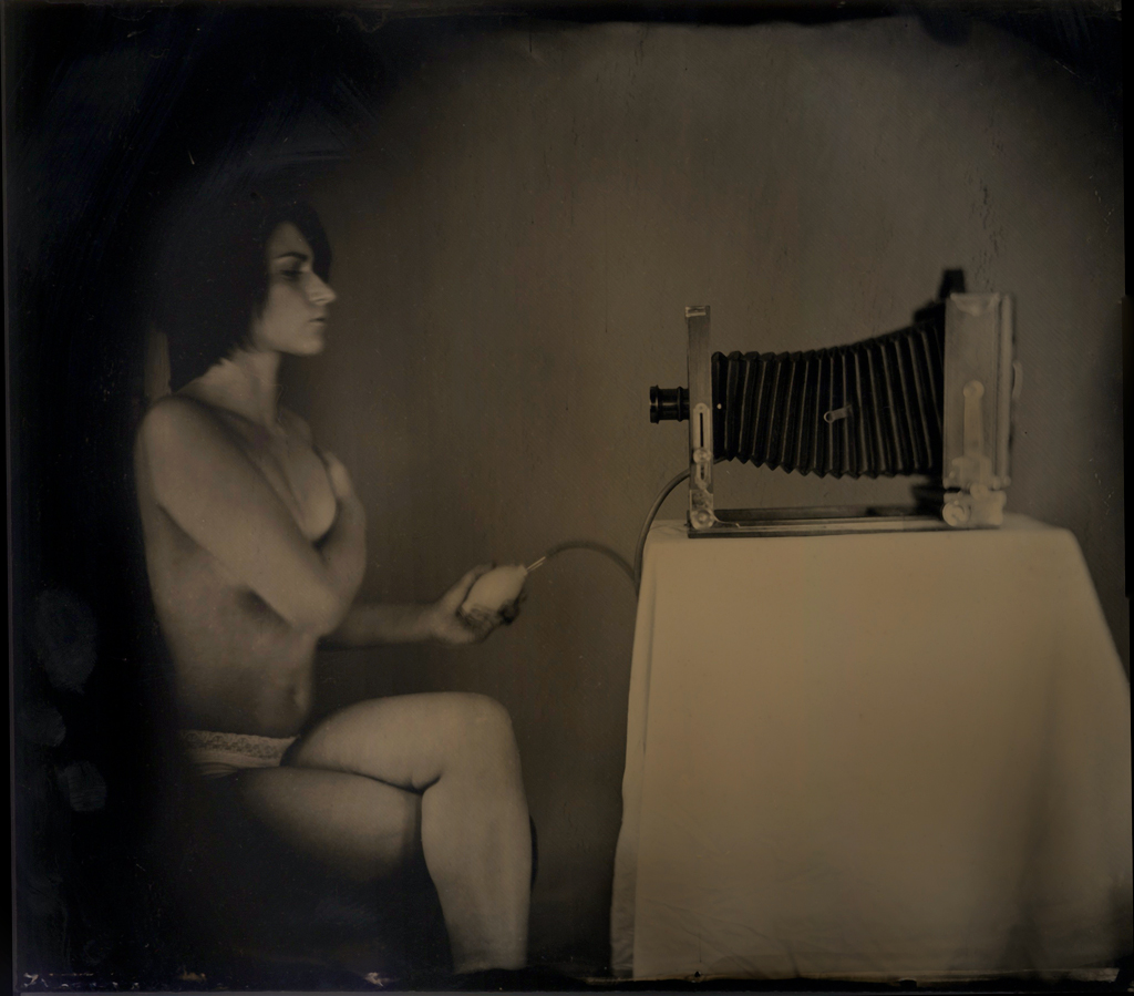 Self Portrait, photograph by Robert Hale