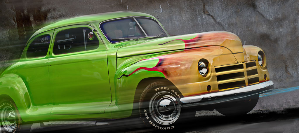 Vintage Wheels, photograph by Kathy Smith