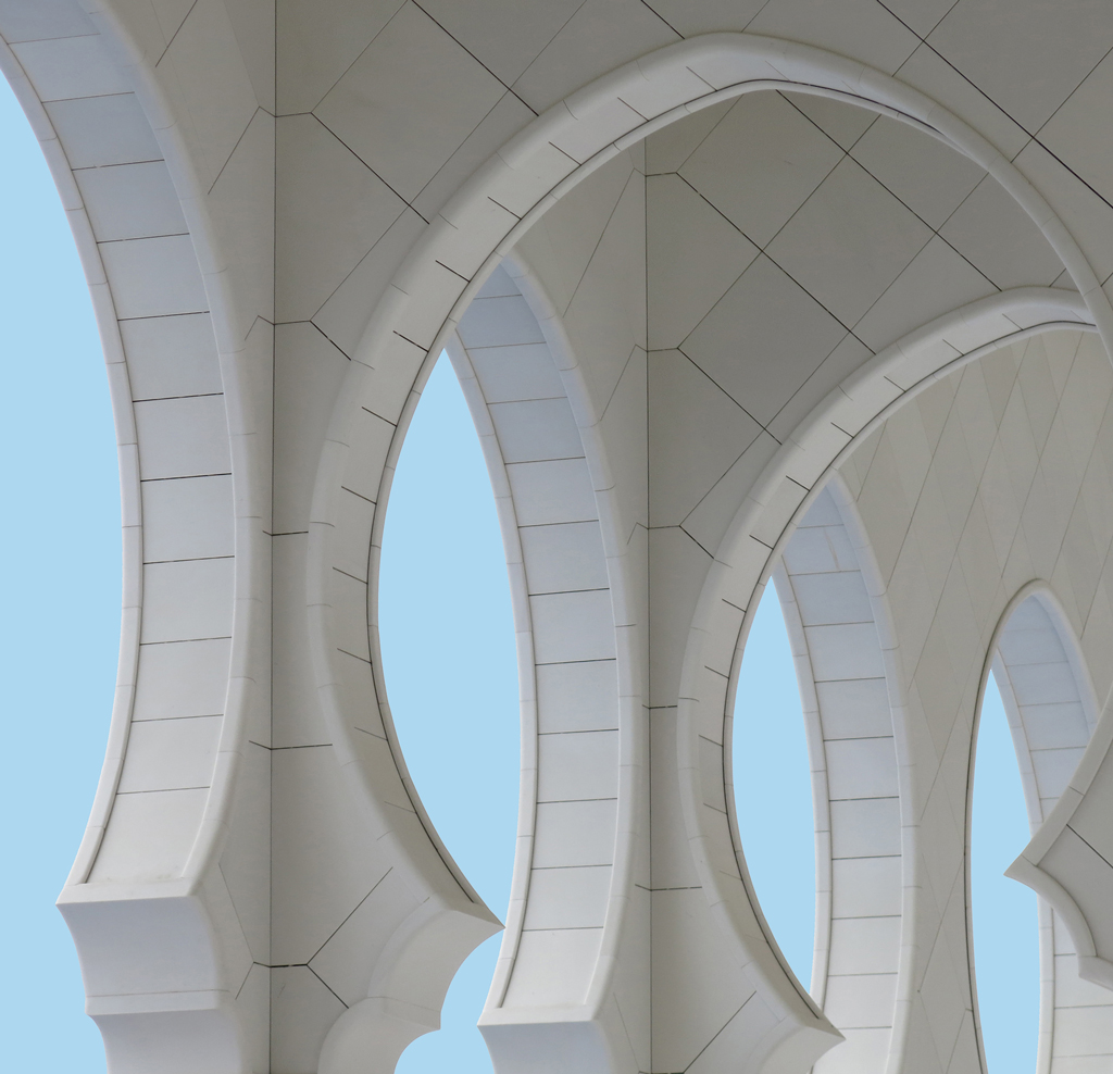 Arches, photograph by Norris Lacy