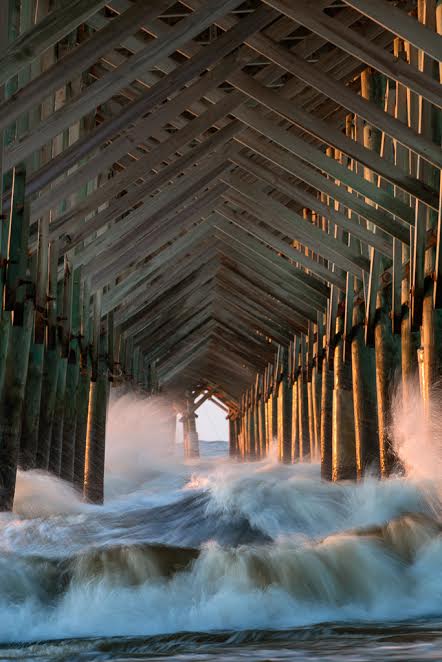 Folly Pier, photograph by David Whiteman