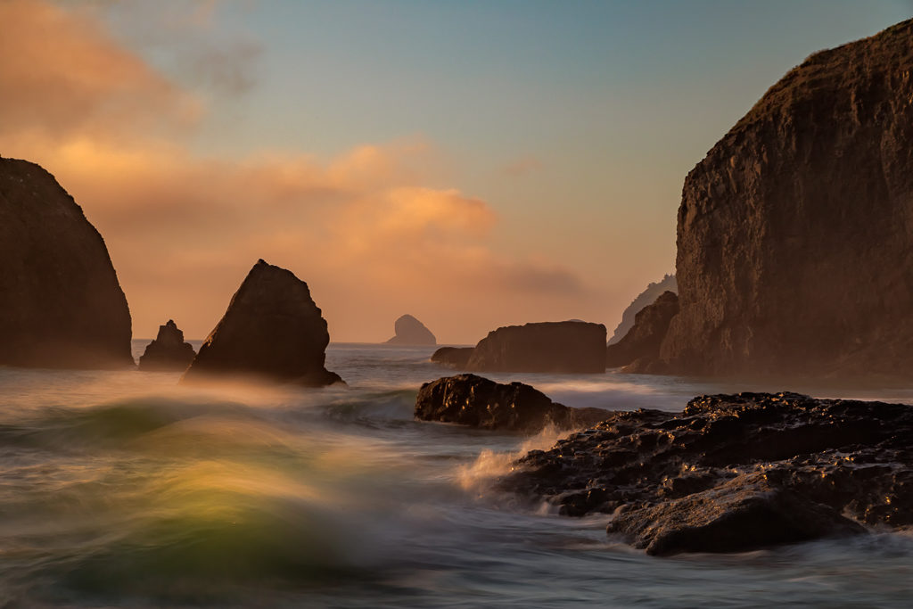 Oceanside Oregon Coast, photograph by David Whiteman