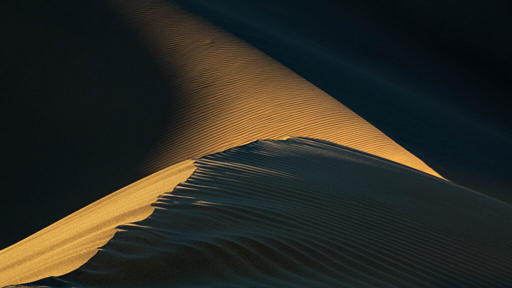 Ibex Dunes Death Valley NP, photograph by David Whiteman