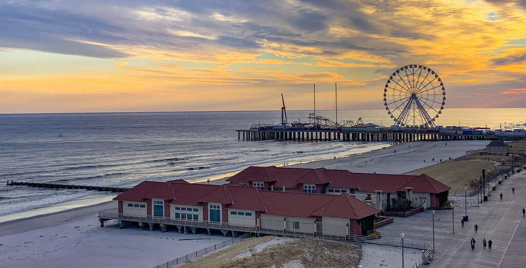 Atlantic City Shoreline by Carolyn Todd-Larson