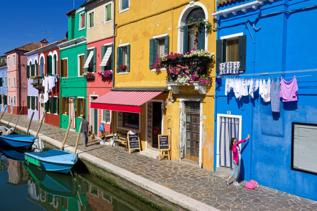 Burano, photograph by Roger Young