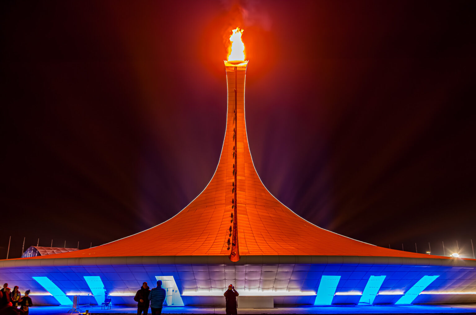 Sochi Olympic Flame, photograph by Lisa Marie Cirincione