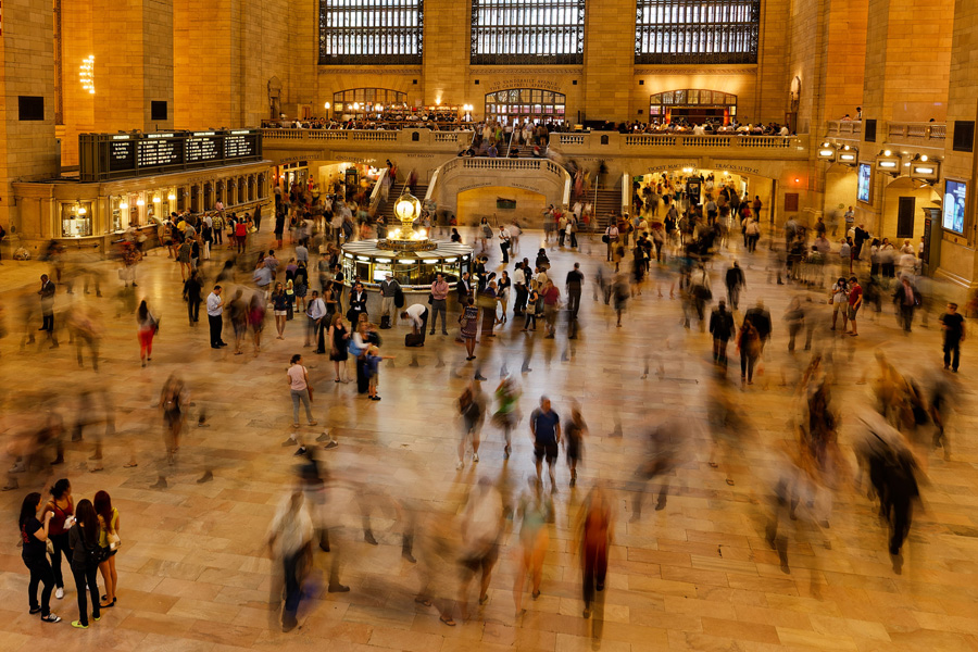 Grand Central Station, photograph by Roger Young