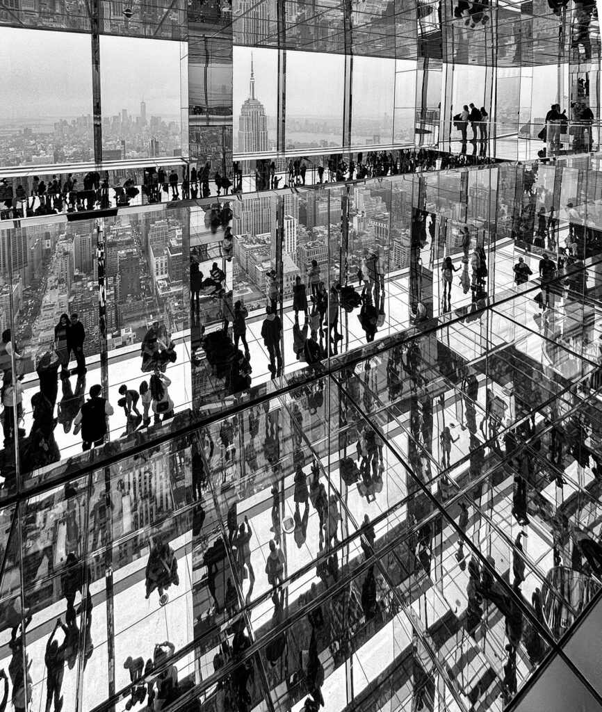 Dizzying View of NYC, photograph by Carolyn Todd-Larson