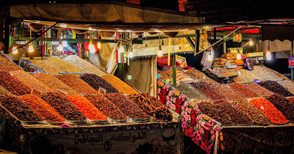 Marrakesh Market, photograph by Jim Thomas