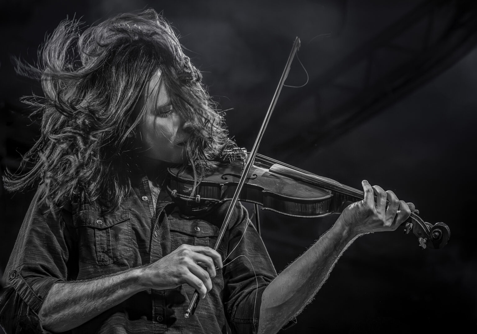 The Violinist, photograph by Kathy Smith