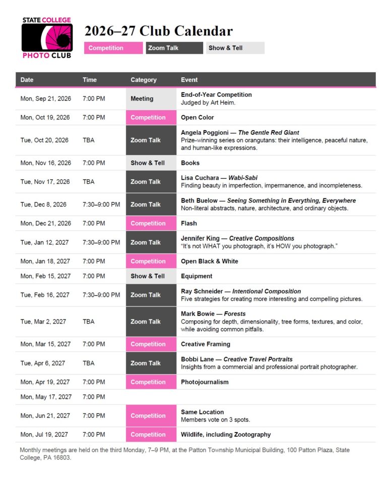 2026-27 Calendar