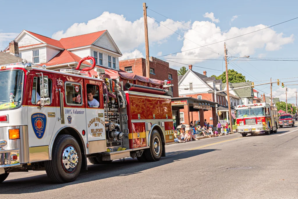 July 4th Parade - Bellefonte PA, photograph by Alan Lucas