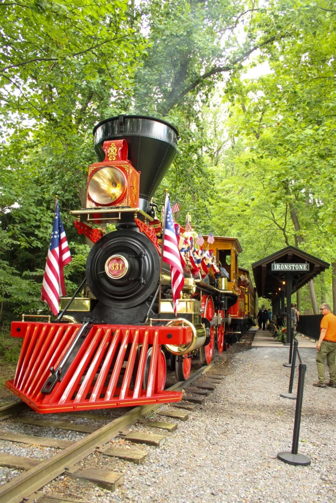 Star Barn - Fulton Train, photograph by Ann Taylor-Schmidt
