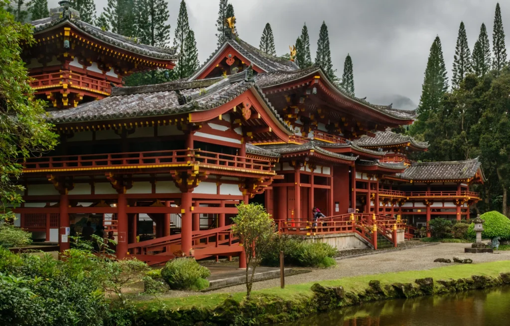 Byodo-In Temple Oahu Hawaii, photograph by Carolyn Todd-Larson