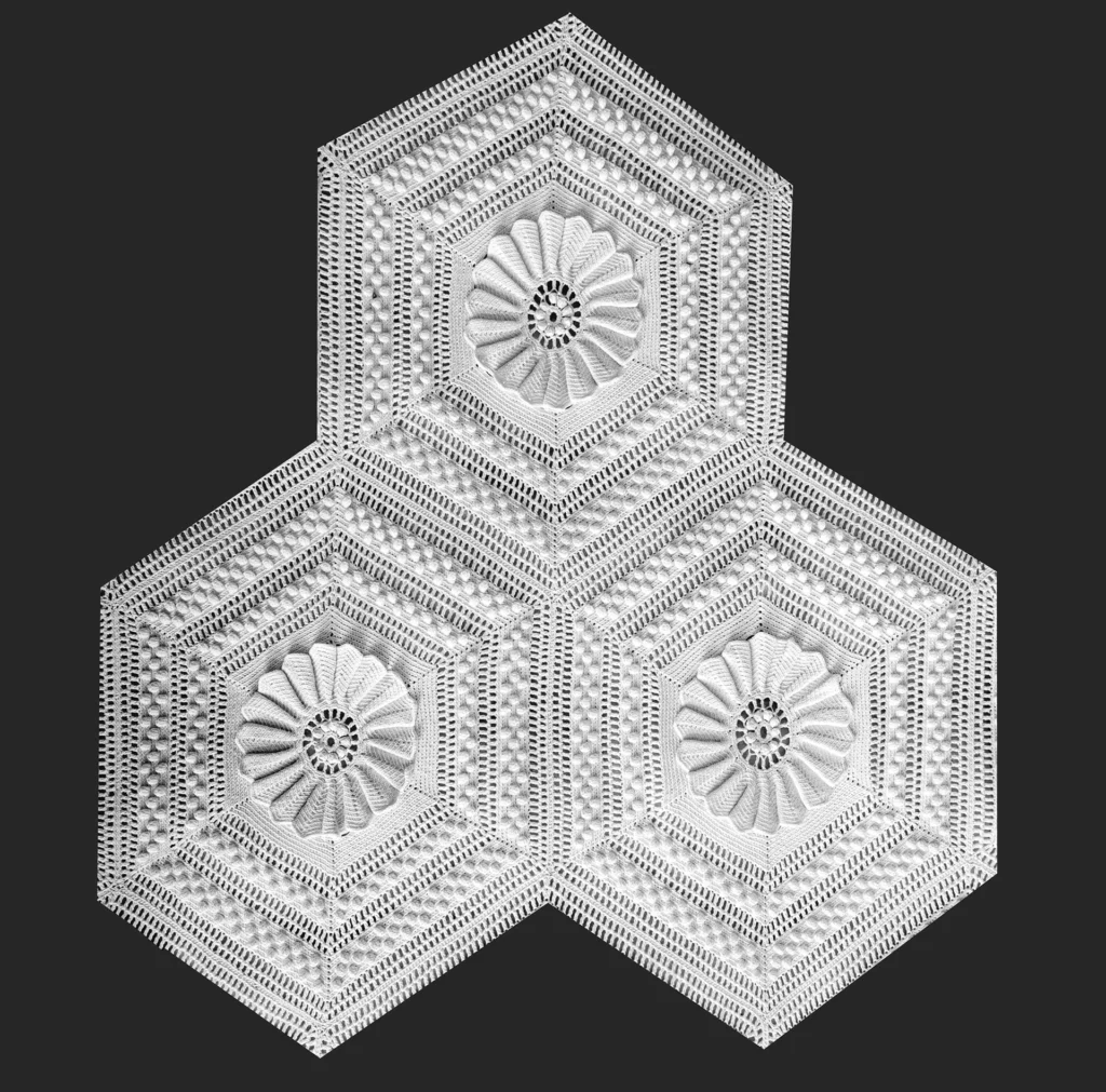 Geometric Crochet, photograph by Carolyn Todd-Larson