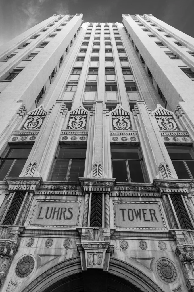 Luhrs Tower, photograph by Chris Creager