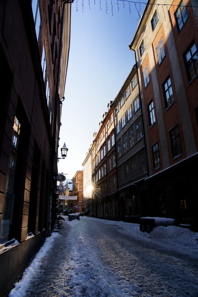 Gamla Stan, Sweden, photograph by Christine Gambino