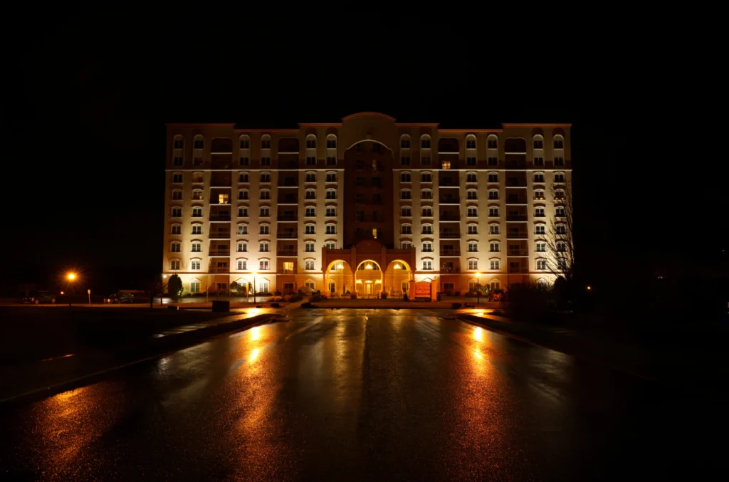 Greystone Court Villas, photograph by Dave Mann