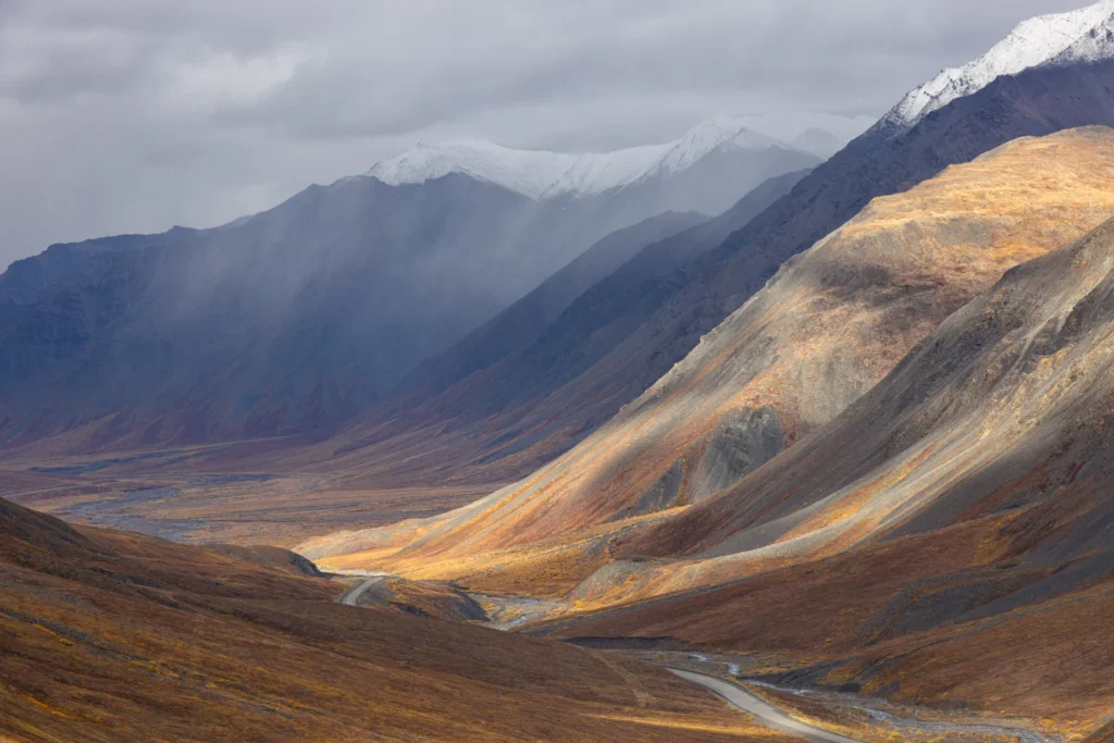 Atigun Pass, Alaska, photograph by David Whiteman