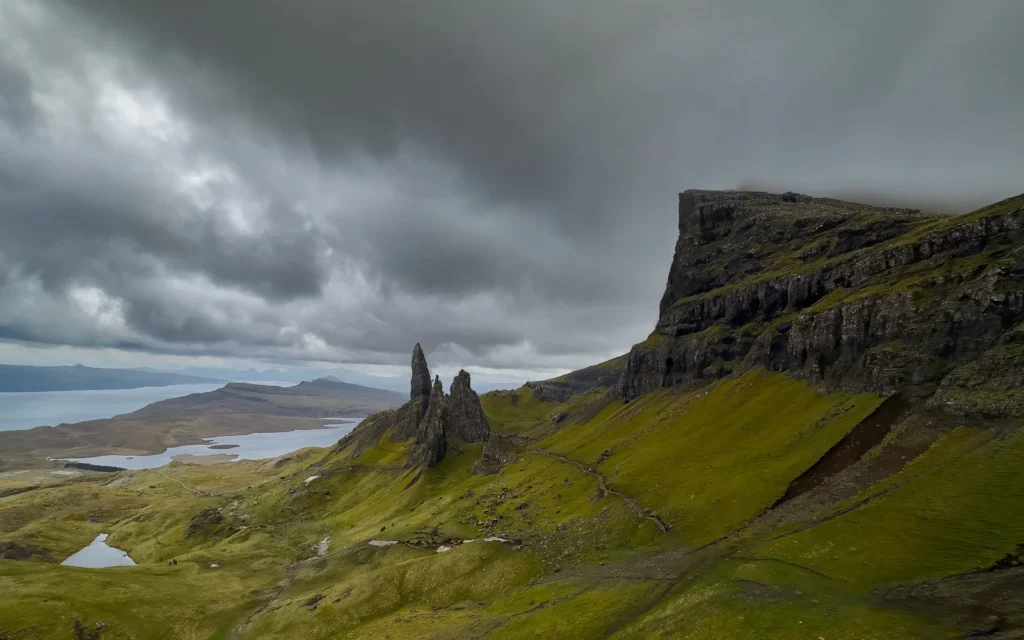 Old Man of Storr, photograph by David Whiteman