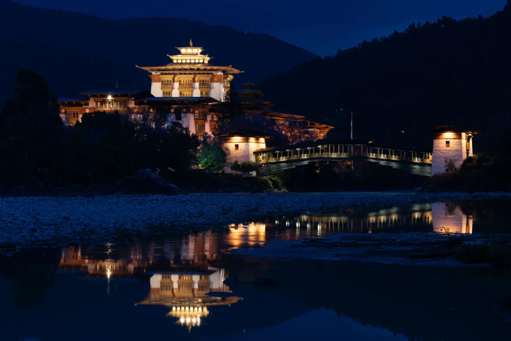 Punaka Dzong, photograph by Donna Becker