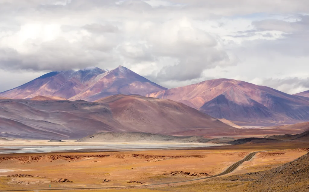Salt Flats in Chile, photograph by Donna Becker
