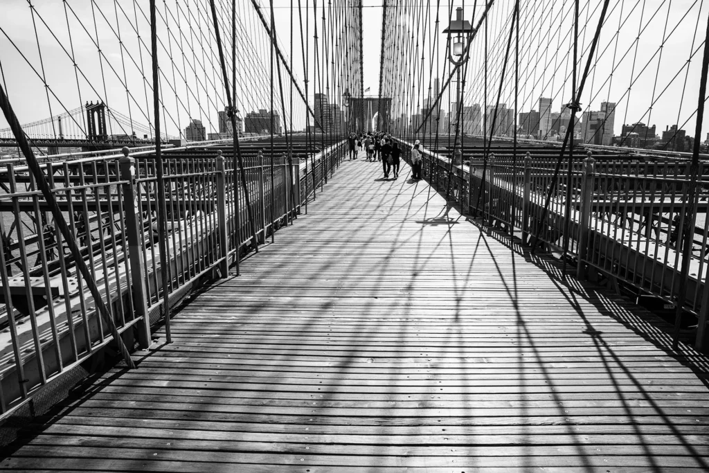 Brooklyn Bridge New York, photograph by Jane Liechty