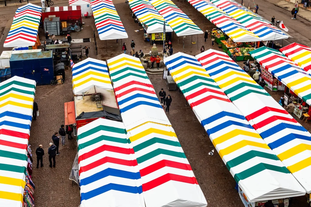 Cambridge Market, photograph by Jane Liechty