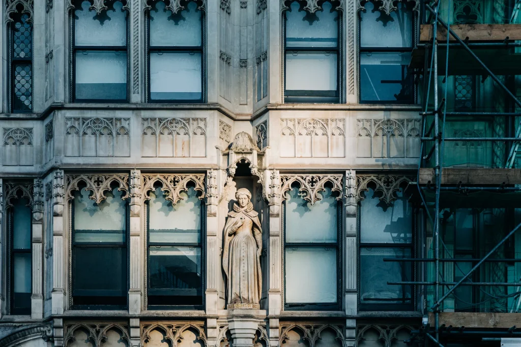 Mary Queen of Scots, Fleet Street, London, photograph by Jane Liechty