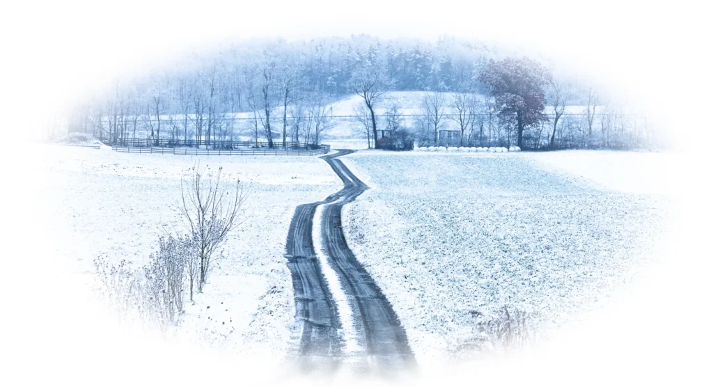 Amish Farm Lane, photograph by Joe Worrick