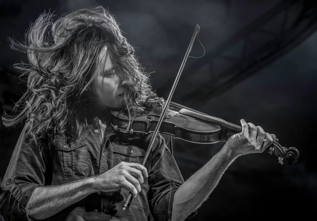 The Violinist, photograph by Kathy Smith
