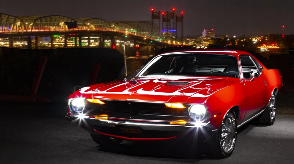 Red Automobile, photograph by Lisa Marie Cirincione