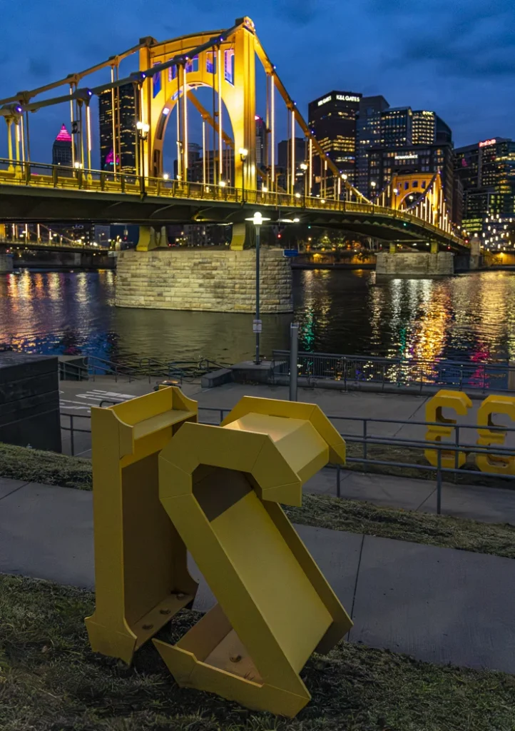 Roberto Clemente Bridge 21, photograph by Lisa Marie Cirincione