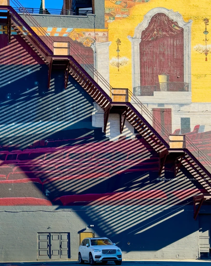 Stair Shadows, photograph by Lisa Marie Cirincione