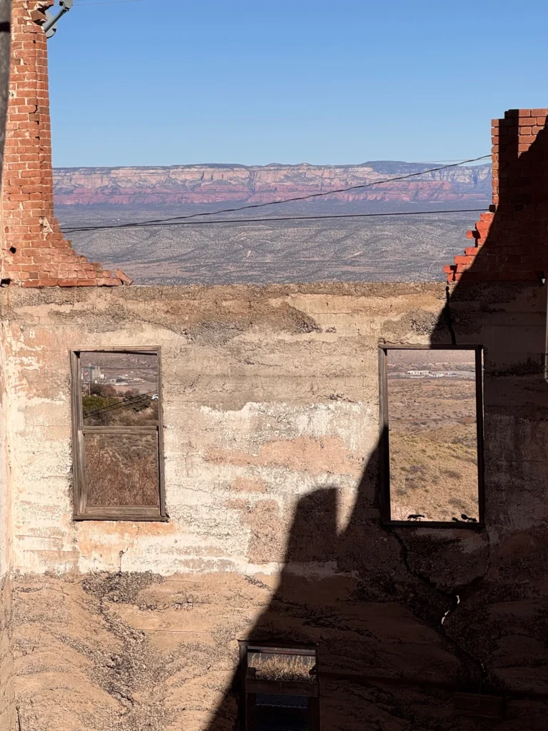Jerome Arizona, photograph by Liz Wilson