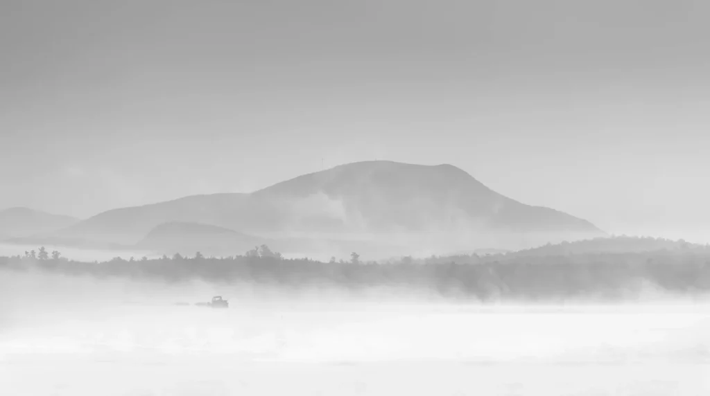 Blue Mountain, photograph by Lou Saporito