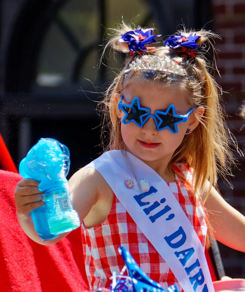July 4 Parade, photograph by Roger Young