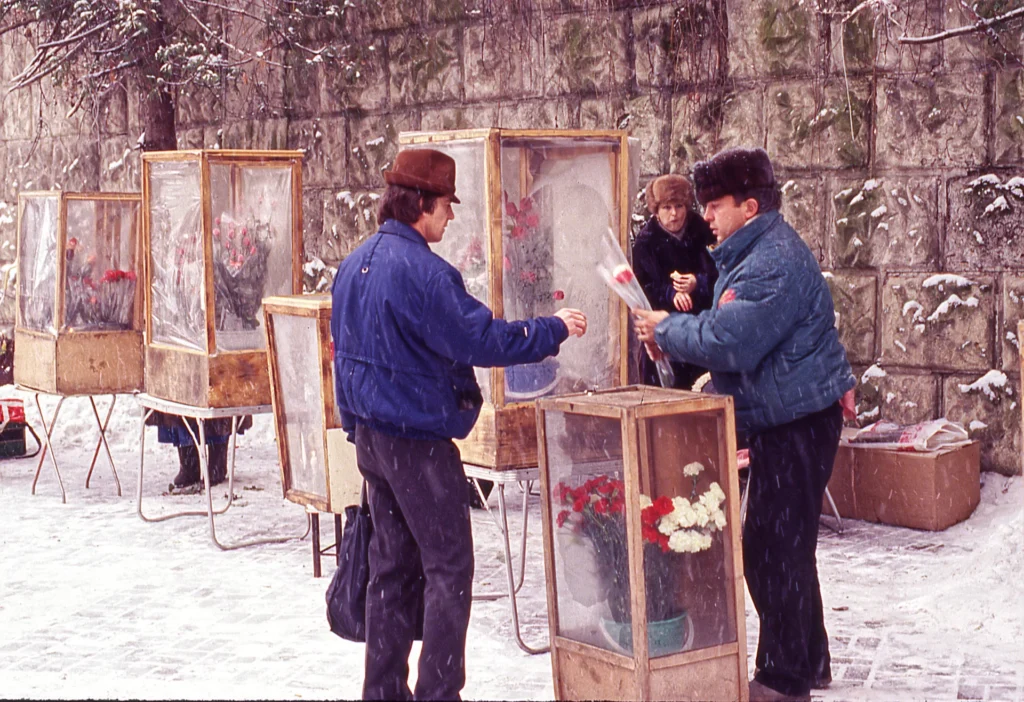 Kislovodsk Florist, photograph by Roger Young