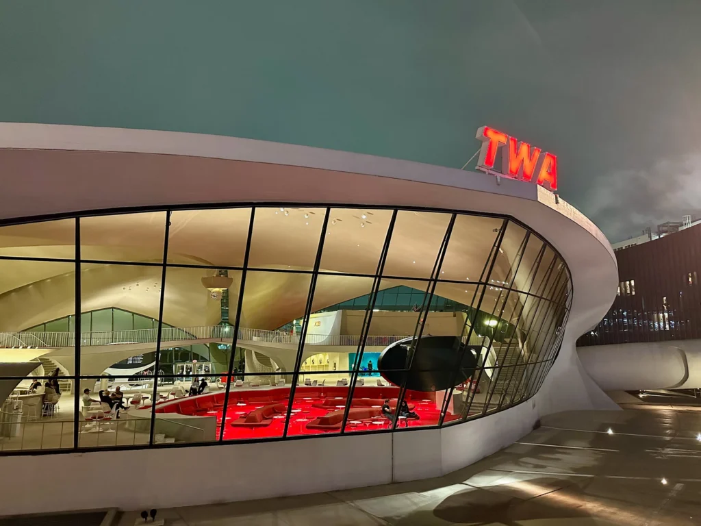 TWA Terminal, photograph by Sam Knutson