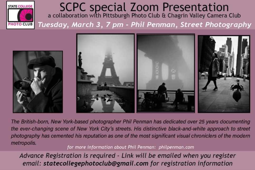 SCPC special Zoom presentation with Phil Penman