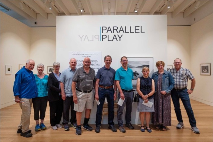SCPC members at the Palmer Museum of Art