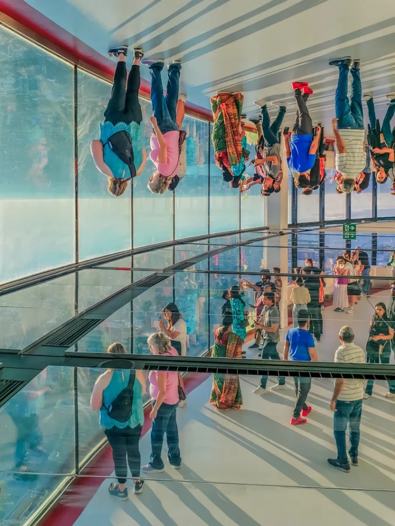 On The CN Tower, photograph by Wei Xu